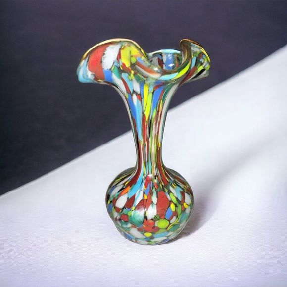 VTG Murano vase Hand blown